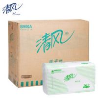 清風 B900A單層兩折擦手紙-240張
